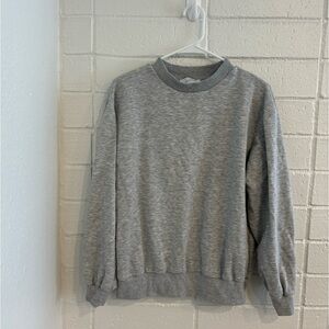 SLEEPER grey crewneck sweater